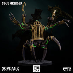 3D Printed Sordane Publishing Soul Grinder 28 32mm D&D (Online Only)
