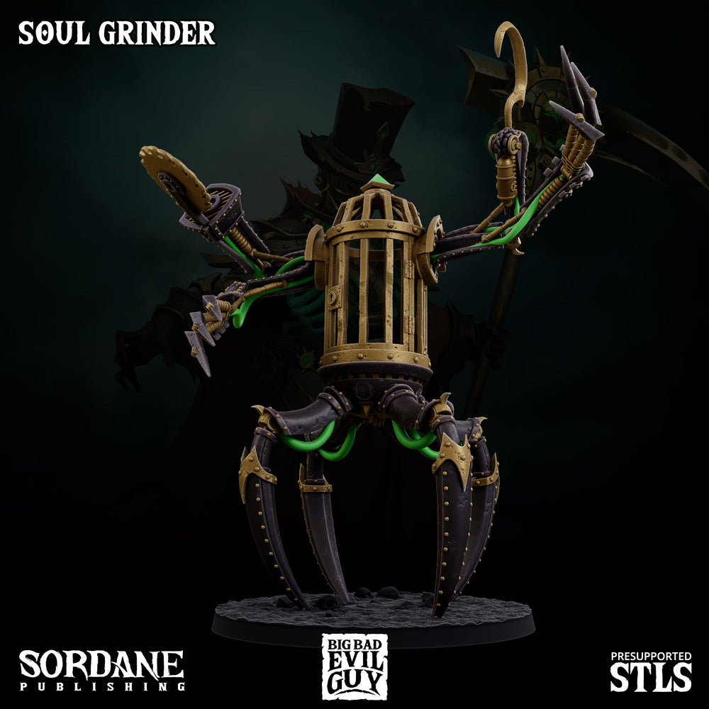 3D Printed Sordane Publishing Soul Grinder 28 32mm D&D (Online Only)