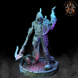 3D Printed Archvillain Games The Deathknight Order Soulbinders 28 32mm D&D (Online Only)