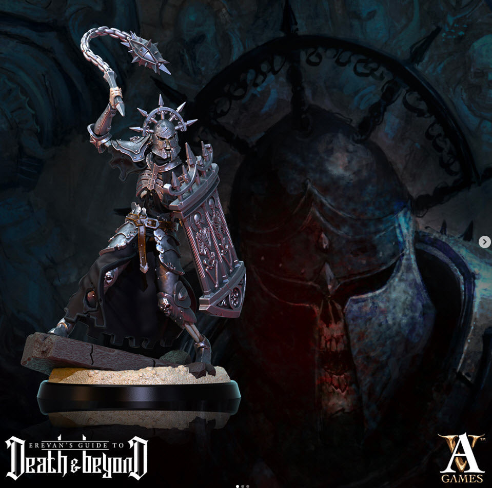 3D Printed Archvillain Games Soulbound Skeleton Death and Beyond 28 32mm D&D (Online Only)