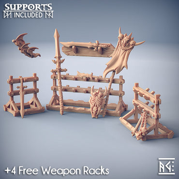 3D Printed Artisan Guild Standalone Weapons and Spells Soulless Vampires Set 28mm 32mm (Online Only)