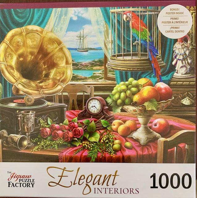 Sounds on the Coast Elegant Interiors 1000 Piece Jigsaw Puzzle Leap Year (ONLINE ORDER ONLY)