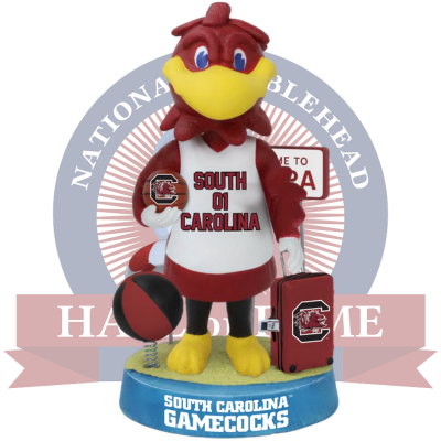 South Carolina Gamecocks Cocky Welcome to Tampa Bobblehead (Presale) (ONLINE ORDER ONLY)