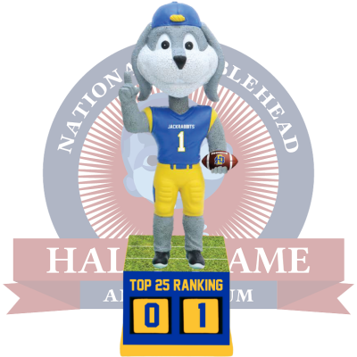 South Dakota State Jackrabbits Football Top 25 Ranking Tracker Bobblehead (Presale) (ONLINE ORDER ONLY)