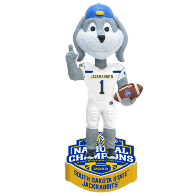 Jack the Jackrabbit South Dakota State Jackrabbits Mascot 2023 FCS Football National Champions Bobbleheads (ONLINE ORDER ONLY)