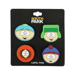 South Park Lapel Pin 4 Pack (Online Order Only)