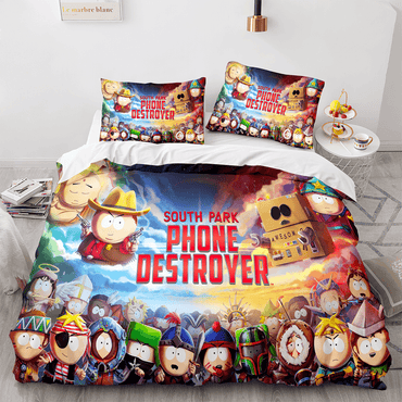 South Park Phone Destroyer Bedding Set Quilt Duvet Cover Bedding Sets (Online Order Only)