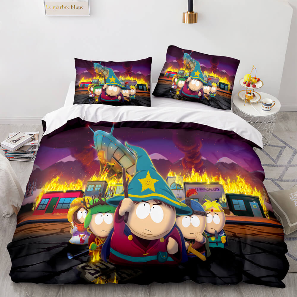 South Park Phone Destroyer Bedding Set Quilt Duvet Cover Bedding Sets (Online Order Only)