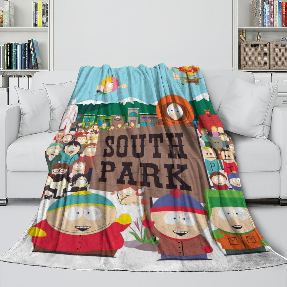 South Park the Stick Of Truth Blanket Flannel Fleece Throw Room Decoration (Online Order Only)