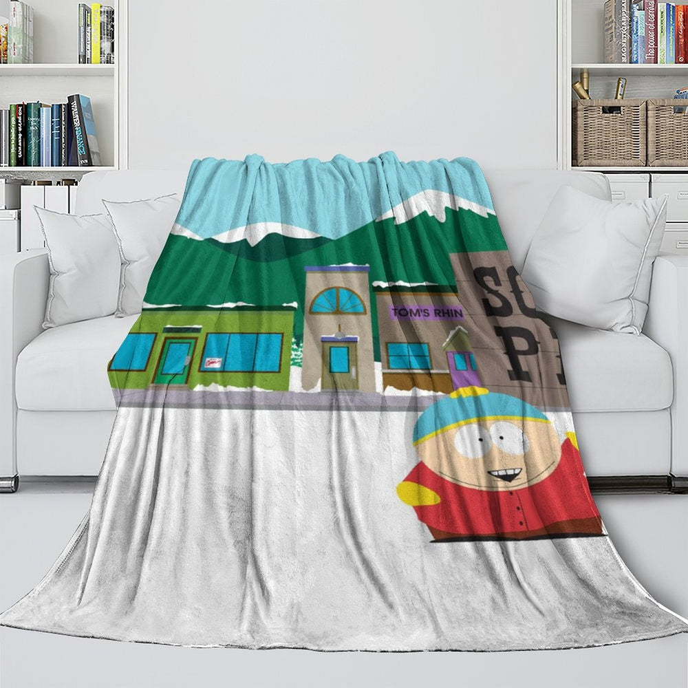 South Park the Stick Of Truth Blanket Flannel Fleece Throw Room Decoration (Online Order Only)