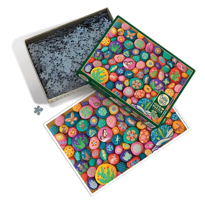 Southwest Stones 1000 Piece Jigsaw Puzzle Cobble Hill (ONLINE ORDER ONLY)