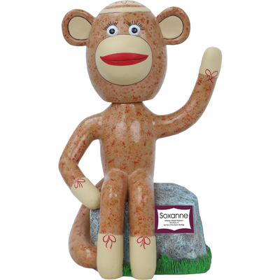 Soxanne The Rockford Sock Monkey Bobblehead (ONLINE ORDER ONLY)