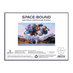 Space Bound 300 Piece Lenticular Jigsaw Puzzle Galison (ONLINE ORDER ONLY)