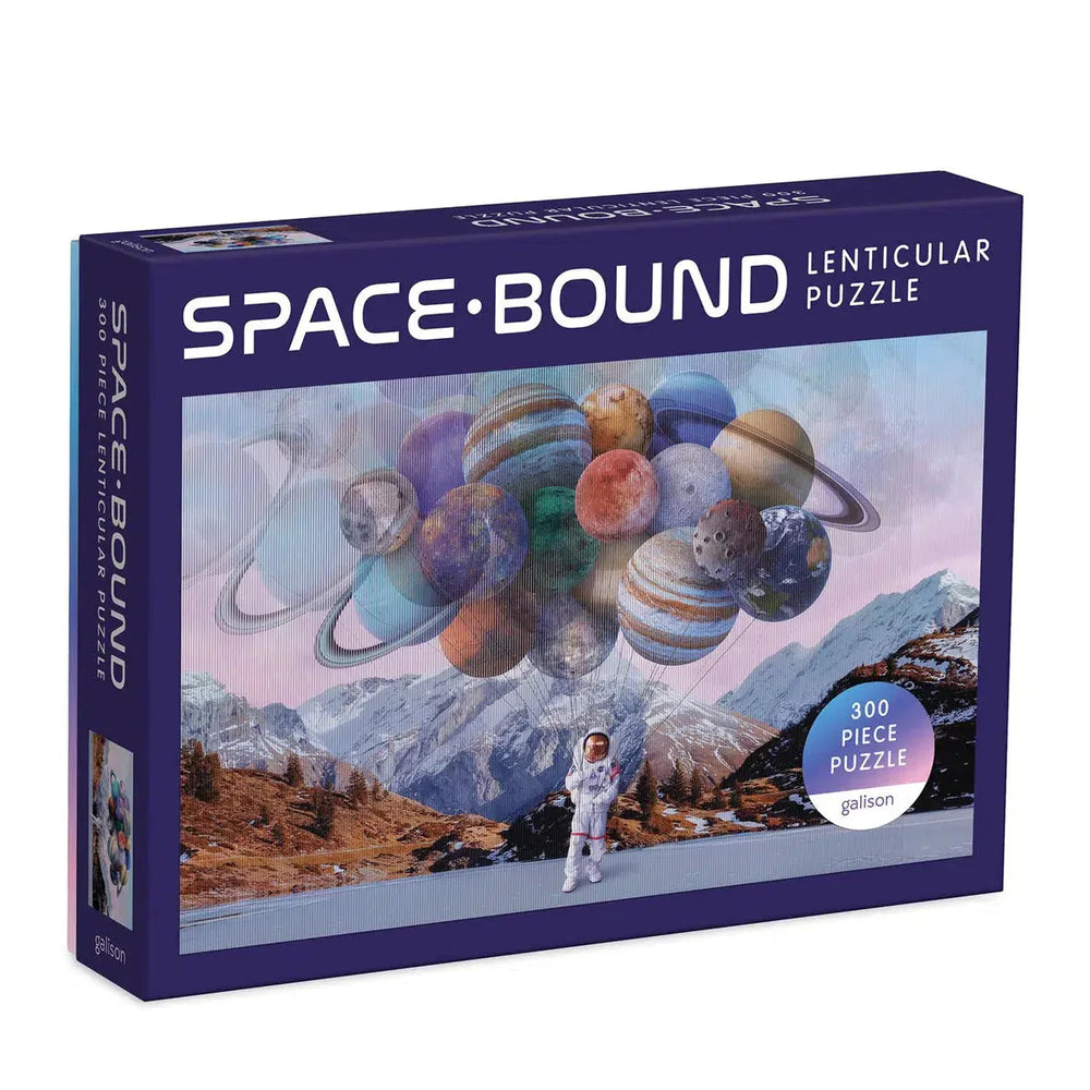 Space Bound 300 Piece Lenticular Jigsaw Puzzle Galison (ONLINE ORDER ONLY)