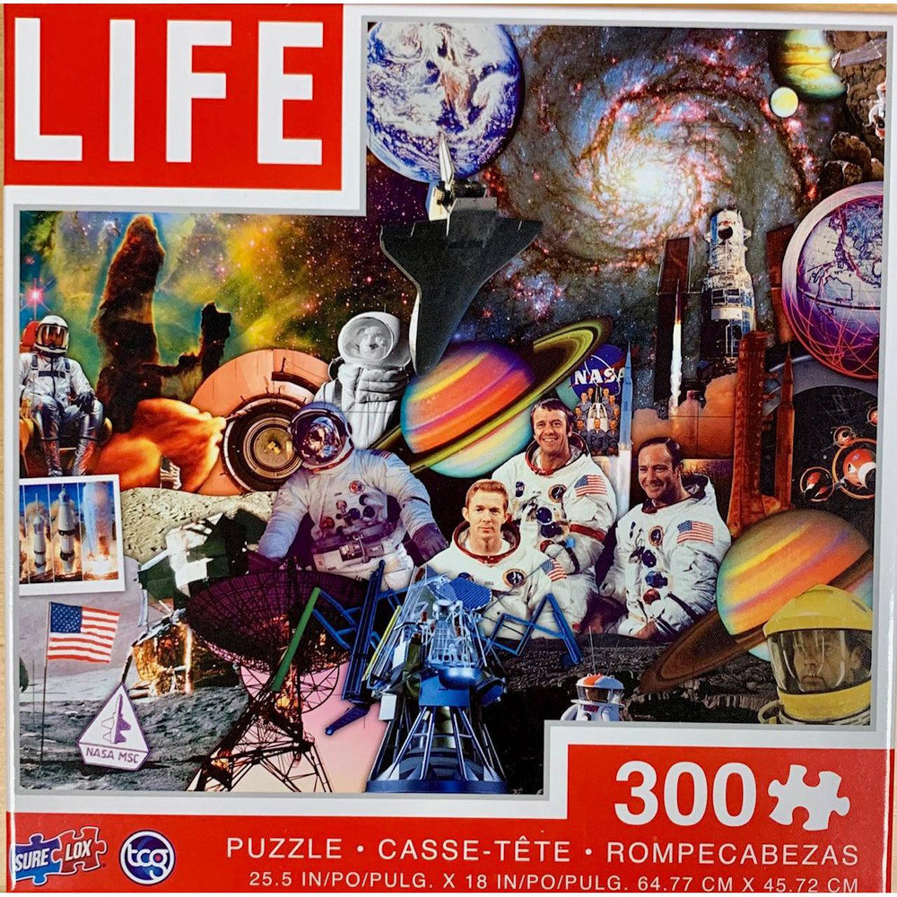 Space Life Magazine 300 Piece Jigsaw Puzzle Sure Lox (ONLINE ORDER ONLY)