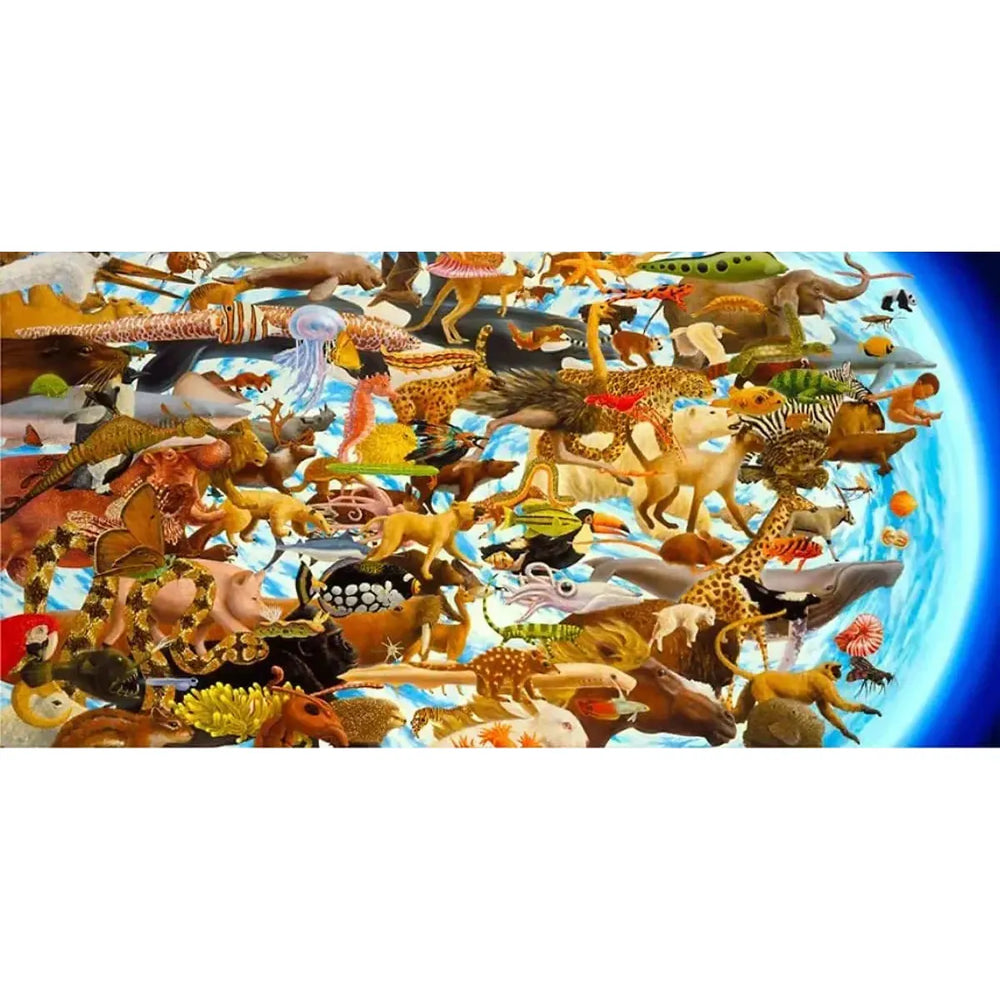 Space Race 2000 Piece Panoramic Jigsaw Puzzle Pomegranate (ONLINE ORDER ONLY)