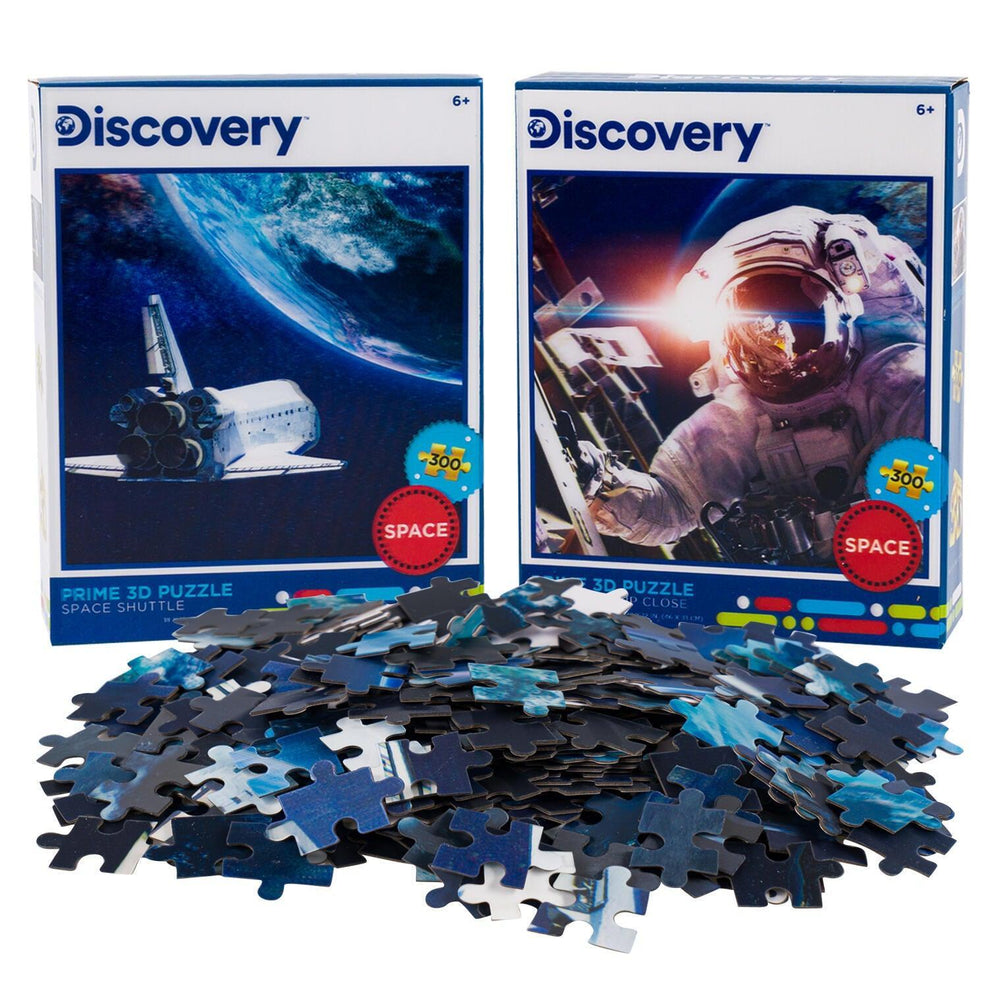 Space Shuttle & Astronaut Set of 2 300 Piece Lenticular Jigsaw Puzzles Prime 3D (ONLINE ORDER ONLY)