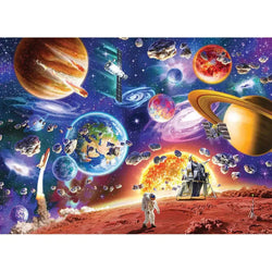 Space Travels 350 Piece Family Jigsaw Puzzle Cobble Hill (ONLINE ORDER ONLY)