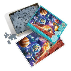 Space Travels 350 Piece Family Jigsaw Puzzle Cobble Hill (ONLINE ORDER ONLY)