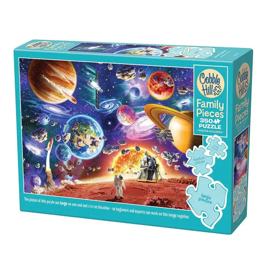 Space Travels 350 Piece Family Jigsaw Puzzle Cobble Hill (ONLINE ORDER ONLY)