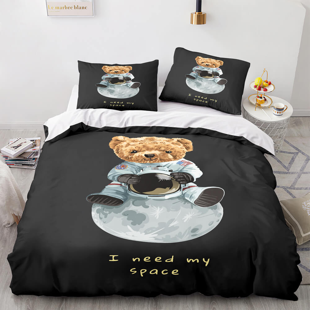 Space Astronaut Bedding Set Kids Quilt Cover Room Decoration (Online Order Only)