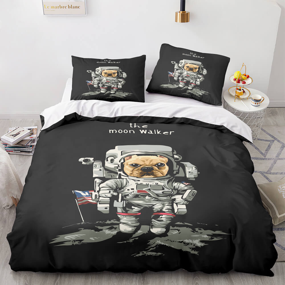 Space Astronaut Bedding Set Kids Quilt Cover Room Decoration (Online Order Only)