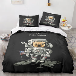 Space Astronaut Bedding Set Kids Quilt Cover Room Decoration (Online Order Only)
