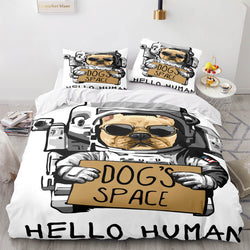Space Astronaut Bedding Set Kids Quilt Cover Room Decoration (Online Order Only)