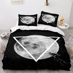Space Astronaut Bedding Set Kids Quilt Cover Room Decoration (Online Order Only)