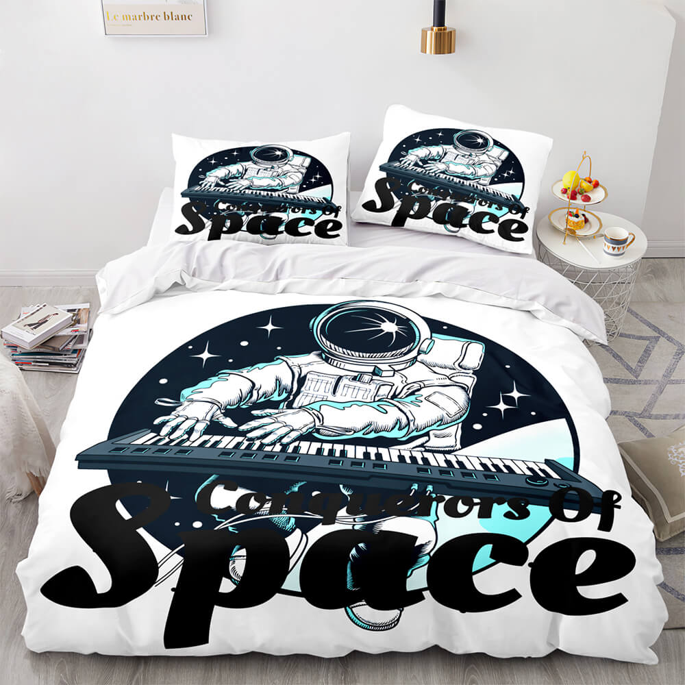 Space Astronaut Bedding Sets Quilt Covers Without Filler (Online Order Only)