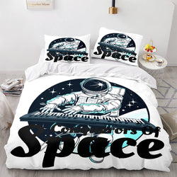 Space Astronaut Bedding Sets Quilt Covers Without Filler (Online Order Only)