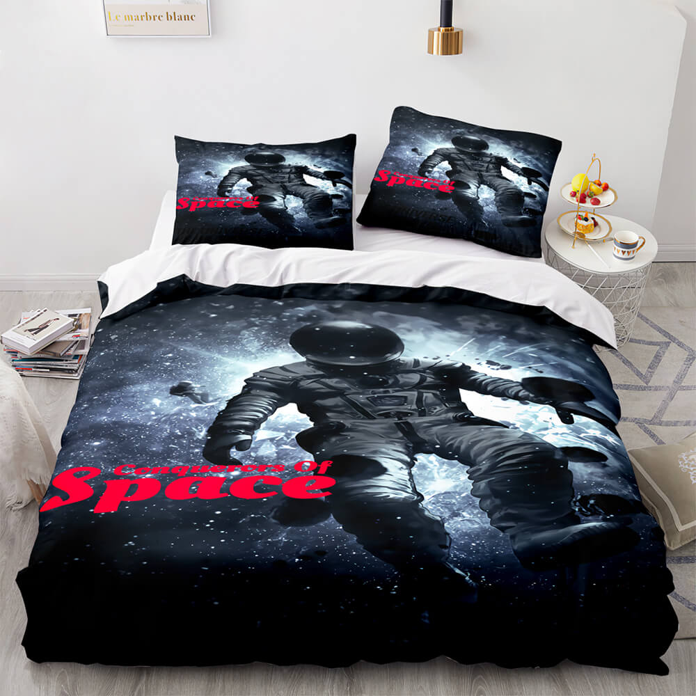 Space Astronaut Bedding Sets Quilt Covers Without Filler (Online Order Only)