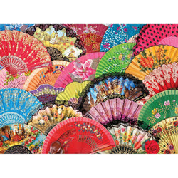 Spanish Fans 1000 Piece Jigsaw Puzzle Eurographics (ONLINE ORDER ONLY)