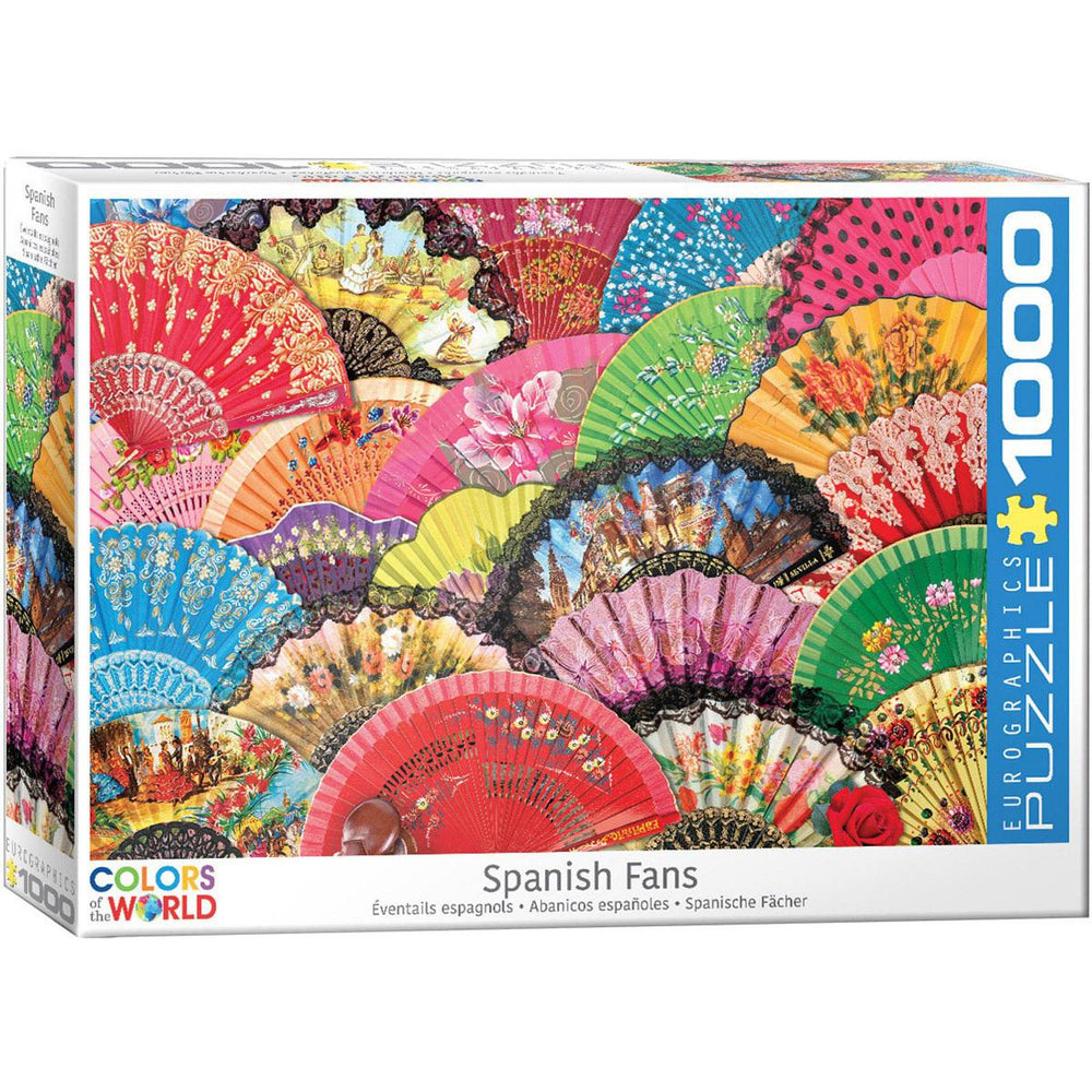 Spanish Fans 1000 Piece Jigsaw Puzzle Eurographics (ONLINE ORDER ONLY)