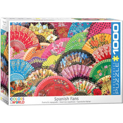 Spanish Fans 1000 Piece Jigsaw Puzzle Eurographics (ONLINE ORDER ONLY)