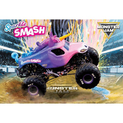 Sparkle Smash Monster Jam Lunch Bag & 100 Piece Jigsaw Puzzle Eurographics (ONLINE ORDER ONLY)