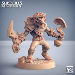 3D Printed Artisan Guild Modular Sparksoot Goblin Sparksoot Goblin Set 28mm 32mm (Online Only)