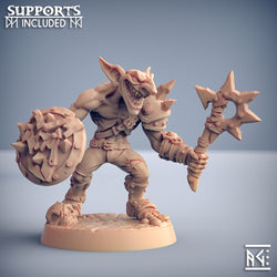 3D Printed Artisan Guild Modular Sparksoot Goblin Sparksoot Goblin Set 28mm 32mm (Online Only)