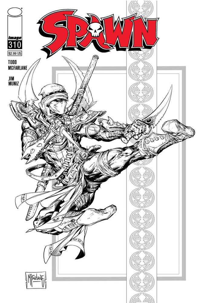Spawn #310 D 1:5 Todd Mcfarlane Sketch Variant (09/30/2020) Image (ONLINE ORDER ONLY)