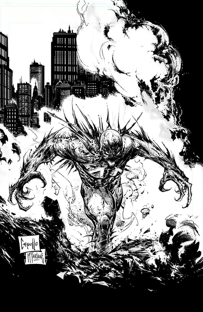 Spawn #313 D 1:5 Todd McFarlane BW Variant (12/23/2020) Image (ONLINE ORDER ONLY)