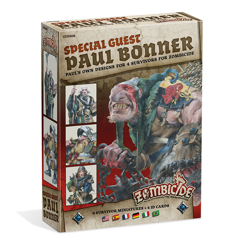 Zombicide Black Plague: Guest Paul Bonner Box (ONLINE ORDER ONLY)