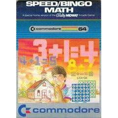 Speed/Bingo Math - Commodore 64 (Online Order Only)