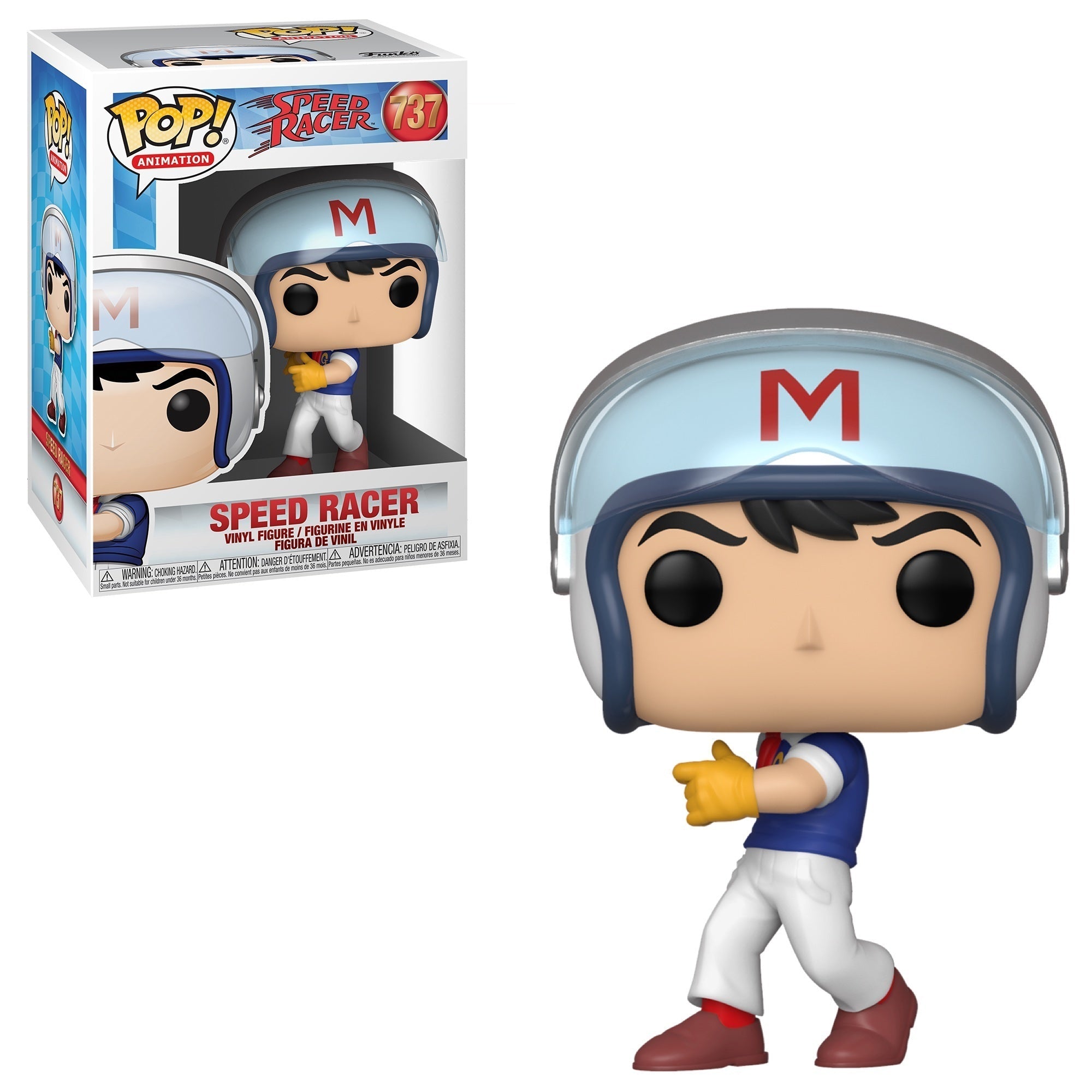 Funko POP! Speed Racer - Speed Racer in Helmet Common Vinyl Figure #737 (ONLINE ORDER ONLY)