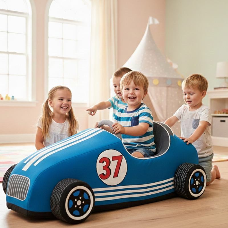 Role Play Speedster 37  - Blue Sit in Toy Car (ONLINE ORDER ONLY)