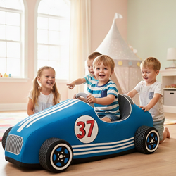 Role Play Speedster 37  - Blue Sit in Toy Car (ONLINE ORDER ONLY)