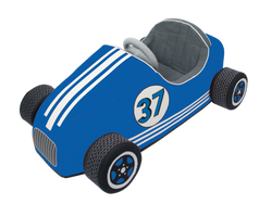 Role Play Speedster 37  - Blue Sit in Toy Car (ONLINE ORDER ONLY)