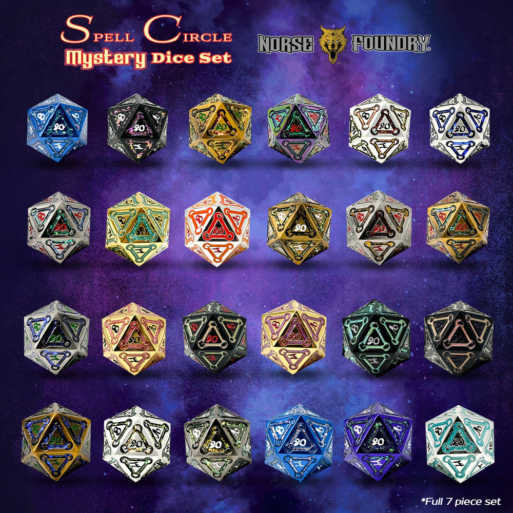 Spell Circle Mystery Dice Set (Online Only)