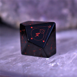 Pre-Order || Spellcaster Obsidian Stone Dice