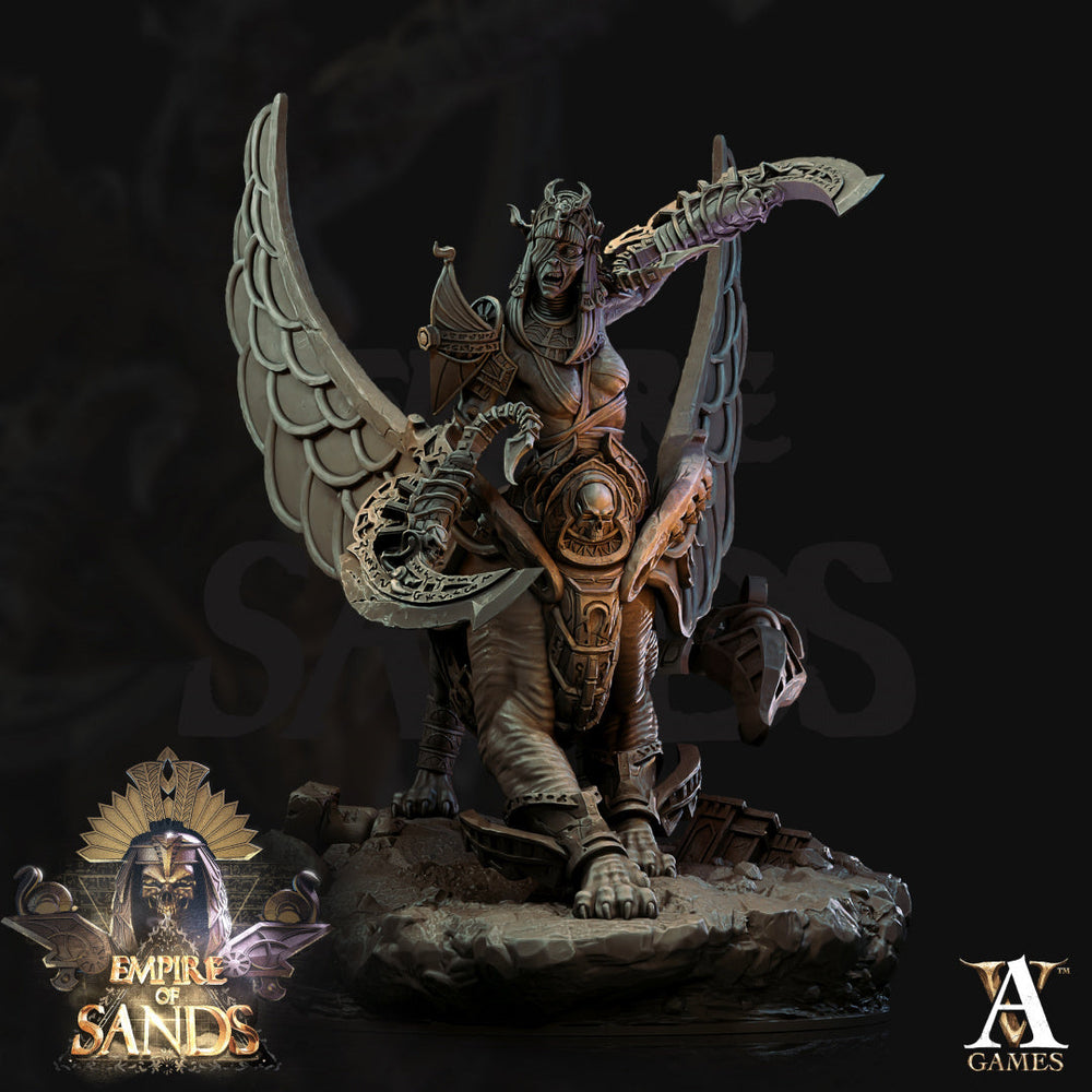 3D Printed Archvillain Games Sphynx Eternal The Empire of Sands 28 32mm D&D (Online Only)