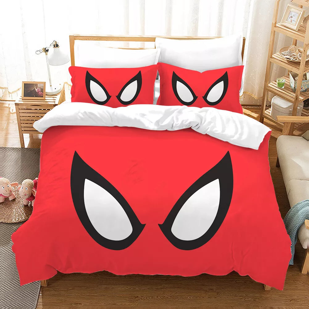 Spider-Man Bedding Set Pattern Kids Quilt Cover Without Filler (Online Order Only)